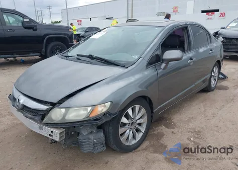 2010 Honda Civic Ex-L z USA, uszkodzony, nr VIN 2HGFA1F92AH555162